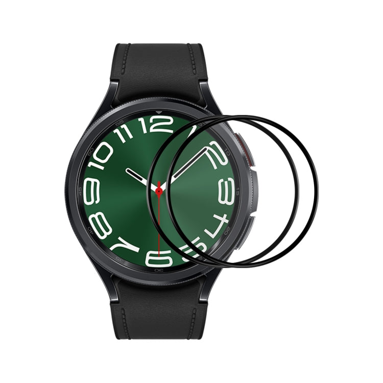 2pcs ENKAY 3D Full Coverage Soft PC Edge PMMA HD Screen Film, For Samsung Galaxy Watch Ultra 47mm / Ultra 2025, For Samsung Galaxy Watch8 Classic 46mm, For Samsung Galaxy Watch8 44mm, For Samsung Galaxy Watch8 40mm                                      ...