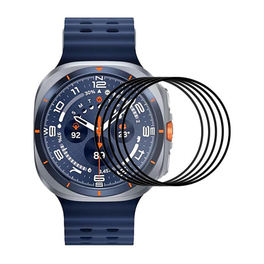 5pcs ENKAY 3D Full Coverage Soft PC Edge PMMA HD Screen Film, For Galaxy Watch Ultra2 2026 / 2025 / 1 2024, For Galaxy Watch9 / 8 44mm, For Galaxy Watch9 / 8 40mm, For Galaxy Watch8 Classic 46mm, For Galaxy Watch6 / Watch7 44mm                         ...