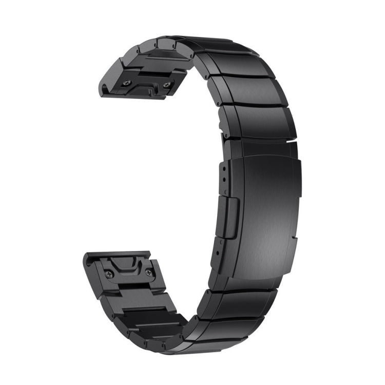 Titanium Alloy Quick Release 26mm Watch Band, For Garmin Enduro 3, For Garmin Fenix 8 MIP 51mm, For Garmin Fenix 8 AMOLED 51mm, For Garmin Fenix 7X Pro 51mm, For Garmin Epix Pro 51mm, For Garmin Instinct 2X Solar, For Garmin Enduro 2, For Garmin Enduro...