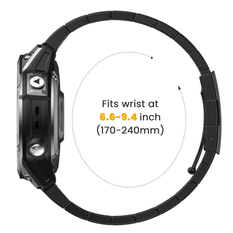 Titanium Alloy Quick Release 26mm Watch Band, For Garmin Enduro 3, For Garmin Fenix 8 MIP 51mm, For Garmin Fenix 8 AMOLED 51mm, For Garmin Fenix 7X Pro 51mm, For Garmin Epix Pro 51mm, For Garmin Instinct 2X Solar, For Garmin Enduro 2, For Garmin Enduro...