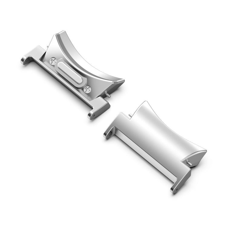 22mm 1 Pair Button Style Curved Metal Watch Band Connector, For Samsung Galaxy Watch6 / 6 Classic, For Samsung Galaxy Watch5 / 5 Pro, For Samsung Galaxy Watch4 / 4 Classic 46mm