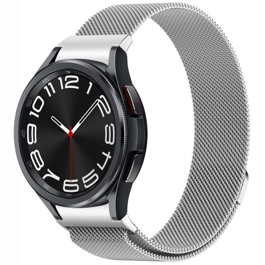 Button Style Milan Magnetic Metal Watch Band, For Samsung Galaxy Watch 6 Classic, For Samsung Galaxy Watch5 / 5 Pro, For Samsung Galaxy Watch4 / 4 Classic 46mm, For Samsung Galaxy Watch3 41mm