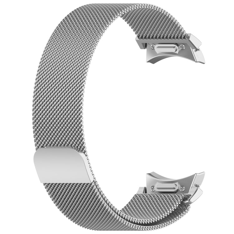 Button Style Milan Magnetic Metal Watch Band, For Samsung Galaxy Watch 6 Classic, For Samsung Galaxy Watch5 / 5 Pro, For Samsung Galaxy Watch4 / 4 Classic 46mm, For Samsung Galaxy Watch3 41mm