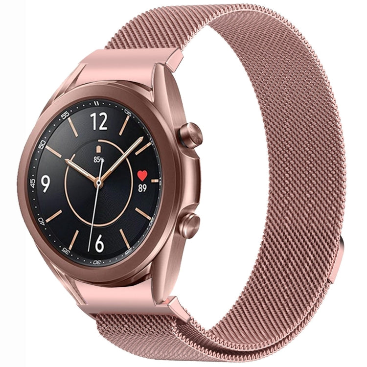 Button Style Milan Magnetic Metal Watch Band, For Samsung Galaxy Watch 6 Classic, For Samsung Galaxy Watch5 / 5 Pro, For Samsung Galaxy Watch4 / 4 Classic 46mm, For Samsung Galaxy Watch3 41mm
