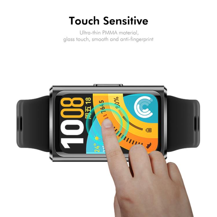 2pcs ENKAY 3D Full Coverage Soft PC Edge PMMA HD Screen Film, For Huawei Band 11 Pro, For Huawei Band 11, For Huawei Watch GT 6 46mm, For Huawei Watch GT 6 41mm, For Huawei Watch 5 42mm, For Huawei Watch 5 46mm, For Huawei Watch Fit 4 Pro              ...
