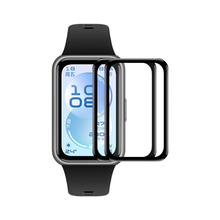 2pcs ENKAY 3D Full Coverage Soft PC Edge PMMA HD Screen Film, For Huawei Band 11 Pro, For Huawei Band 11, For Huawei Watch GT 6 46mm, For Huawei Watch GT 6 41mm, For Huawei Watch 5 42mm, For Huawei Watch 5 46mm, For Huawei Watch Fit 4 Pro              ...