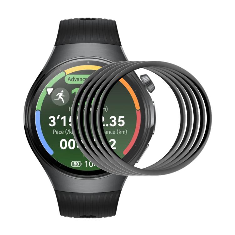 5pcs ENKAY 3D Full Coverage Soft PC Edge PMMA HD Screen Film, For Huawei Watch GT 6 46mm, For Huawei Watch GT 6 41mm, For Huawei Watch 5 42mm, For Huawei Watch 5 46mm, For Huawei Watch Fit 4 Pro, For Huawei Watch Fit 4, For Huawei Watch GT 5 Pro 46mm  ...