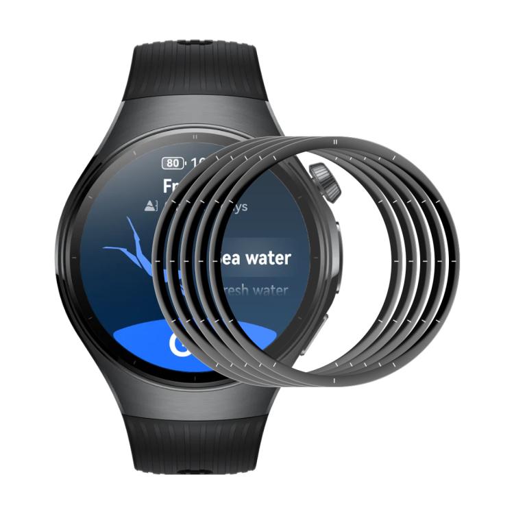 5pcs ENKAY 3D Full Coverage Soft PC Edge PMMA HD Screen Film, For Huawei Watch GT 6 46mm, For Huawei Watch GT 6 41mm, For Huawei Watch 5 42mm, For Huawei Watch 5 46mm, For Huawei Watch Fit 4 Pro, For Huawei Watch Fit 4, For Huawei Watch GT 5 Pro 46mm  ...
