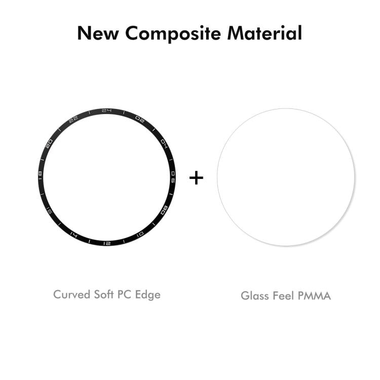 5pcs ENKAY 3D Full Coverage Soft PC Edge PMMA HD Screen Film, For Huawei Watch GT 7 Pro 46mm, For Huawei Watch GT 7 46mm, For Huawei Watch GT 7 41mm, For Huawei Watch GT 6 46mm, For Huawei Watch GT 6 41mm, For Huawei Watch 5 42mm, For Huawei Watch 5 46...