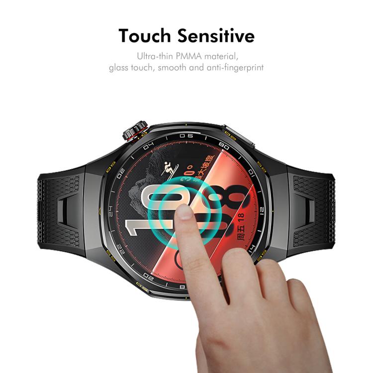5pcs ENKAY 3D Full Coverage Soft PC Edge PMMA HD Screen Film, For Huawei Watch GT 7 Pro 46mm, For Huawei Watch GT 7 46mm, For Huawei Watch GT 7 41mm, For Huawei Watch GT 6 46mm, For Huawei Watch GT 6 41mm, For Huawei Watch 5 42mm, For Huawei Watch 5 46...