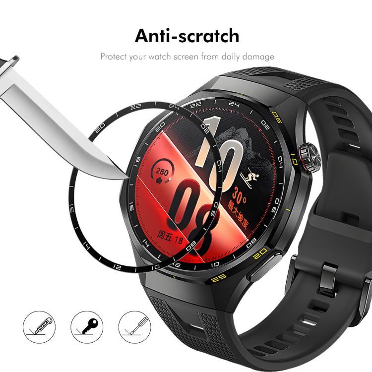 5pcs ENKAY 3D Full Coverage Soft PC Edge PMMA HD Screen Film, For Huawei Watch GT 7 Pro 46mm, For Huawei Watch GT 7 46mm, For Huawei Watch GT 7 41mm, For Huawei Watch GT 6 46mm, For Huawei Watch GT 6 41mm, For Huawei Watch 5 42mm, For Huawei Watch 5 46...