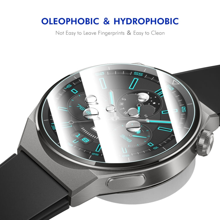 2pcs ENKAY Hat-Prince 0.2mm 9H Tempered Glass Screen Protector Watch Film, For Huawei Watch GT 5 46mm, For Huawei Watch GT 5 41mm, For Huawei Watch GT 4 46mm, For Huawei Watch GT 4 41mm