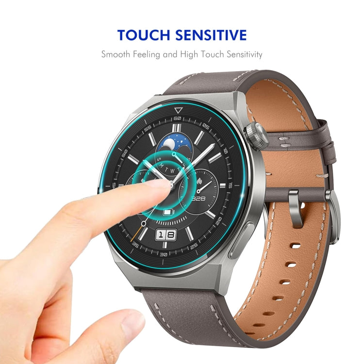 2pcs ENKAY Hat-Prince 0.2mm 9H Tempered Glass Screen Protector Watch Film, For Huawei Watch GT 5 46mm, For Huawei Watch GT 5 41mm, For Huawei Watch GT 4 46mm, For Huawei Watch GT 4 41mm