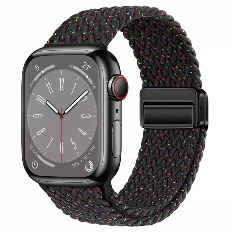 Nylon Woven Magnetic Fold Buckle Watch Band, For Apple Watch SE 2023 44mm, For  Apple Watch SE 2023 40mm