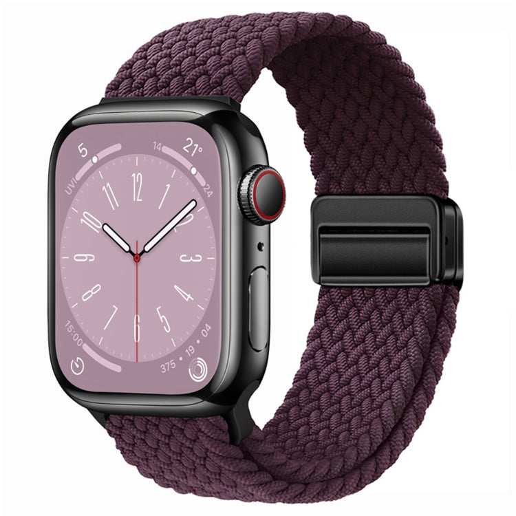 Nylon Woven Magnetic Fold Buckle Watch Band, For Apple Watch Series 5 44mm, For Apple Watch Series 5 40mm