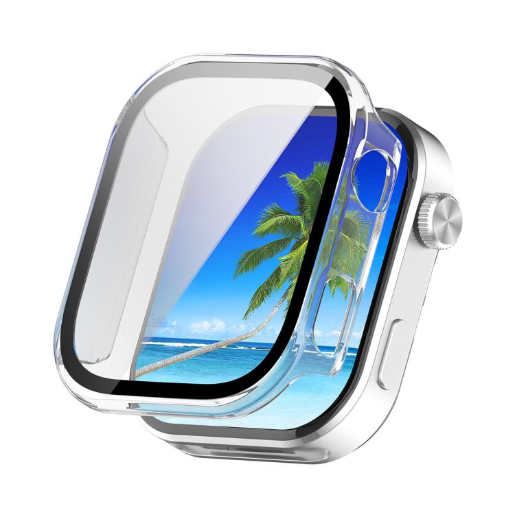 ENKAY Hat-Prince Full Coverage Tempered Glass Film Integrated PC Watch Cover, For Redmi Watch 6, For Xiaomi Watch S3