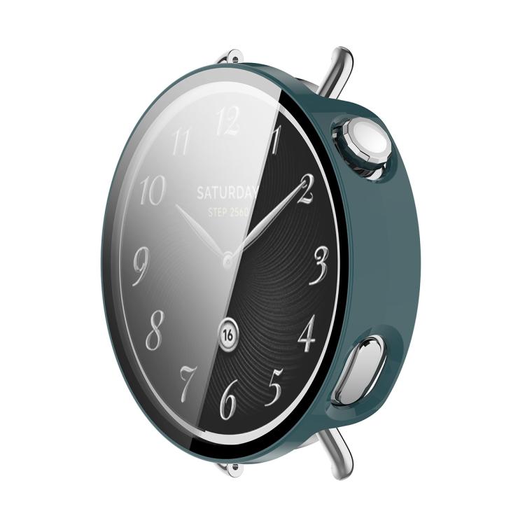 ENKAY Hat-Prince Full Coverage Tempered Glass Film Integrated PC Watch Case, For Xiaomi Watch S5 41mm, For Redmi Watch 6 Lite, For Redmi Watch 6 Active, For Redmi Watch 6, For Xiaomi Watch S3