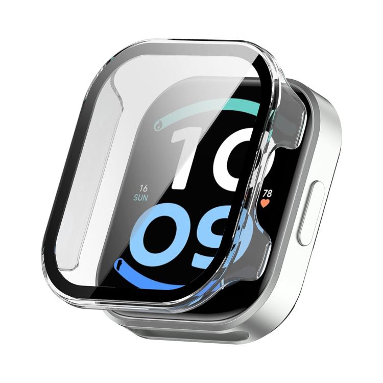 ENKAY Hat-Prince Full Coverage Tempered Glass Film Integrated PC Watch Case, For Xiaomi Watch S5 41mm, For Redmi Watch 6 Lite, For Redmi Watch 6 Active, For Redmi Watch 6, For Xiaomi Watch S3