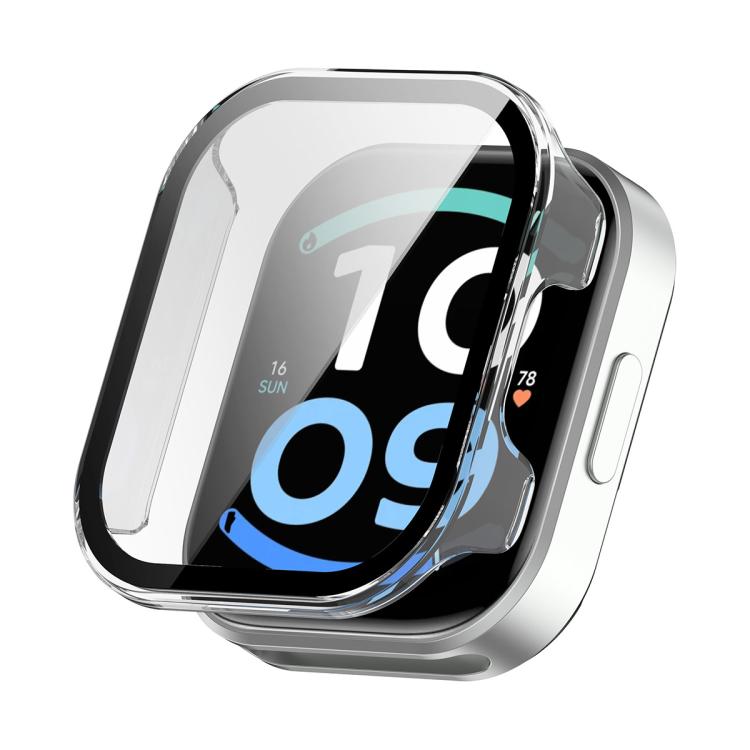 ENKAY Hat-Prince Full Coverage Tempered Glass Film Integrated PC Watch Case, For Xiaomi Watch S5 41mm, For Redmi Watch 6 Lite, For Redmi Watch 6 Active, For Redmi Watch 6, For Xiaomi Watch S3