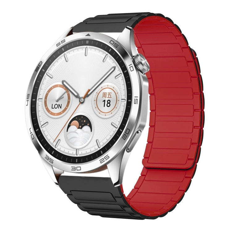 22mm I-shaped Magnetic Silicone Watch Band, For Huawei Watch GT4 46mm, For Huawei Watch 4 Pro, For Huawei Watch 4, For Huawei Watch Ultimate, For Huawei Watch Buds, For Huawei Watch GT 3 SE, For Huawei Watch 3 Pro New, For Huawei Watch GT 3 Pro 46mm