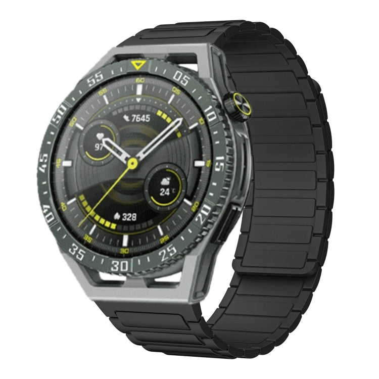 22mm I-shaped Magnetic Silicone Watch Band, For Huawei Watch GT4 46mm, For Huawei Watch 4 Pro, For Huawei Watch 4, For Huawei Watch Ultimate, For Huawei Watch Buds, For Huawei Watch GT 3 SE, For Huawei Watch 3 Pro New, For Huawei Watch GT 3 Pro 46mm