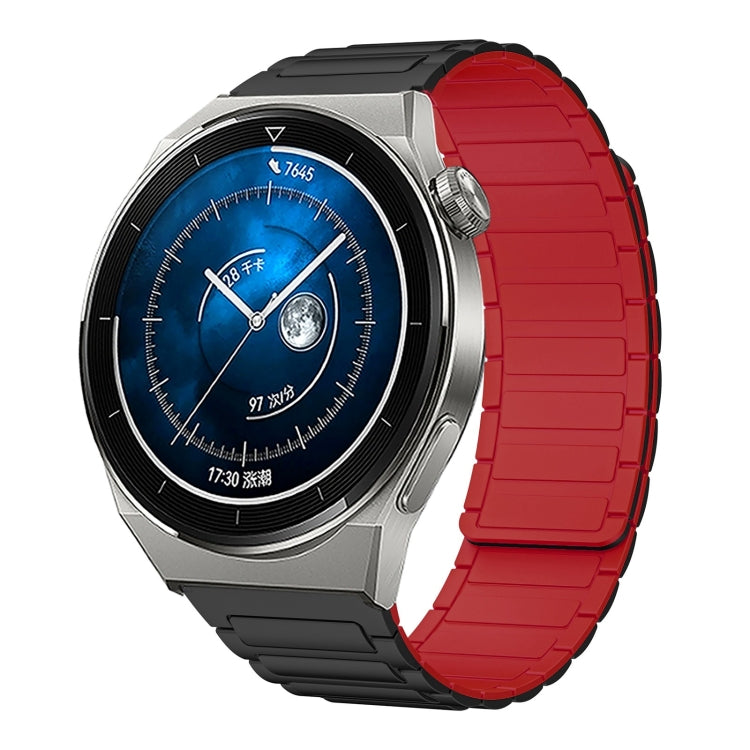 22mm I-shaped Magnetic Silicone Watch Band, For Huawei Watch GT4 46mm, For Huawei Watch 4 Pro, For Huawei Watch 4, For Huawei Watch Ultimate, For Huawei Watch Buds, For Huawei Watch GT 3 SE, For Huawei Watch 3 Pro New, For Huawei Watch GT 3 Pro 46mm