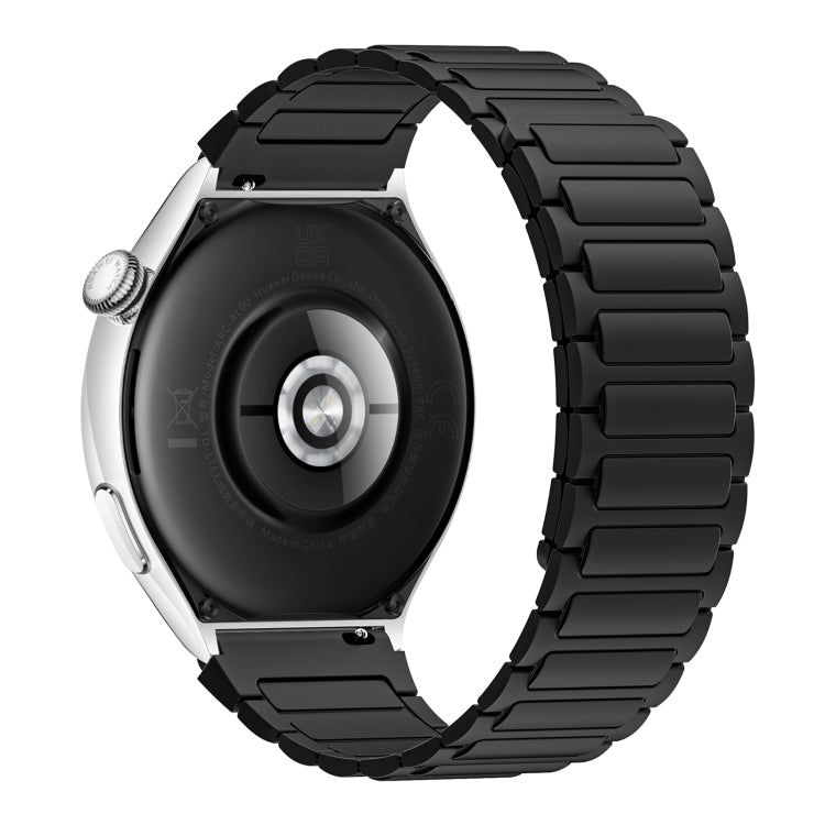 22mm I-shaped Magnetic Silicone Watch Band, For Huawei Watch GT 3 46mm, For Huawei Watch GT Runner, For Huawei Watch 3 Pro, For Huawei Watch 3, For Huawei Watch GT2 Pro, For Huawei Watch GT 2e, For Huawei Watch GT2 46mm, For Huawei Watch GT