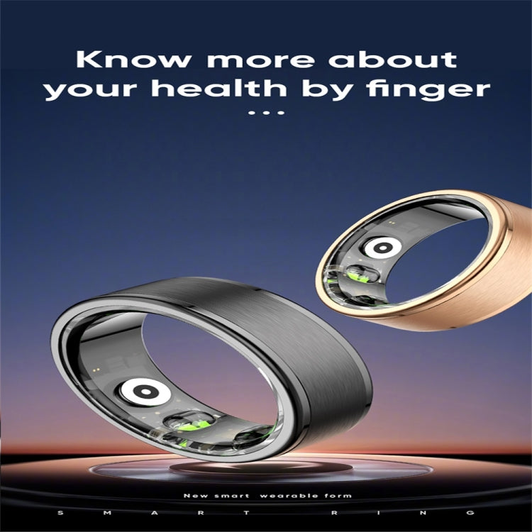 R03 SIZE 10 Smart Ring, Support Heart Rate / Blood Oxygen / Sleep / Multiple Sports Modes