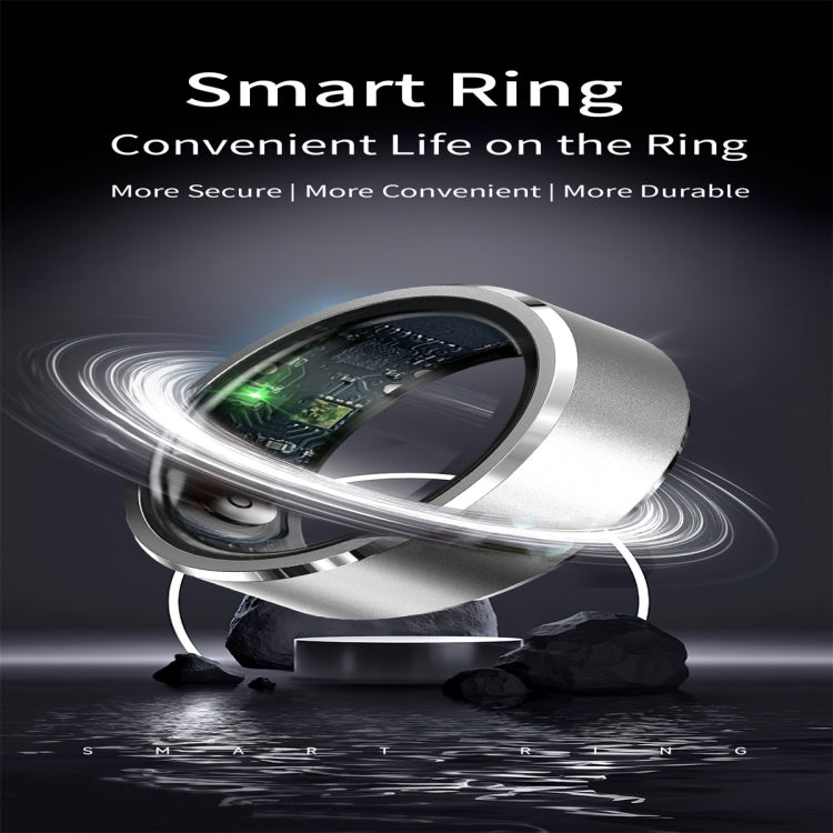 R5 SIZE 11 Smart Ring, Support Health Monitoring / Multiple Sports Modes
