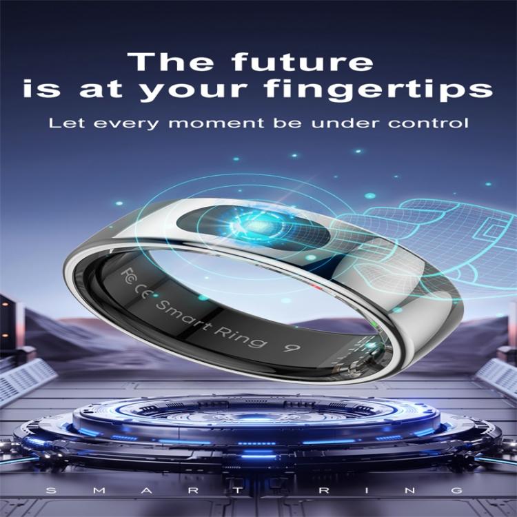 R08 SIZE 11 Smart Ring, Support Heart Rate / Blood Oxygen / Sleep / Multiple Sports Modes