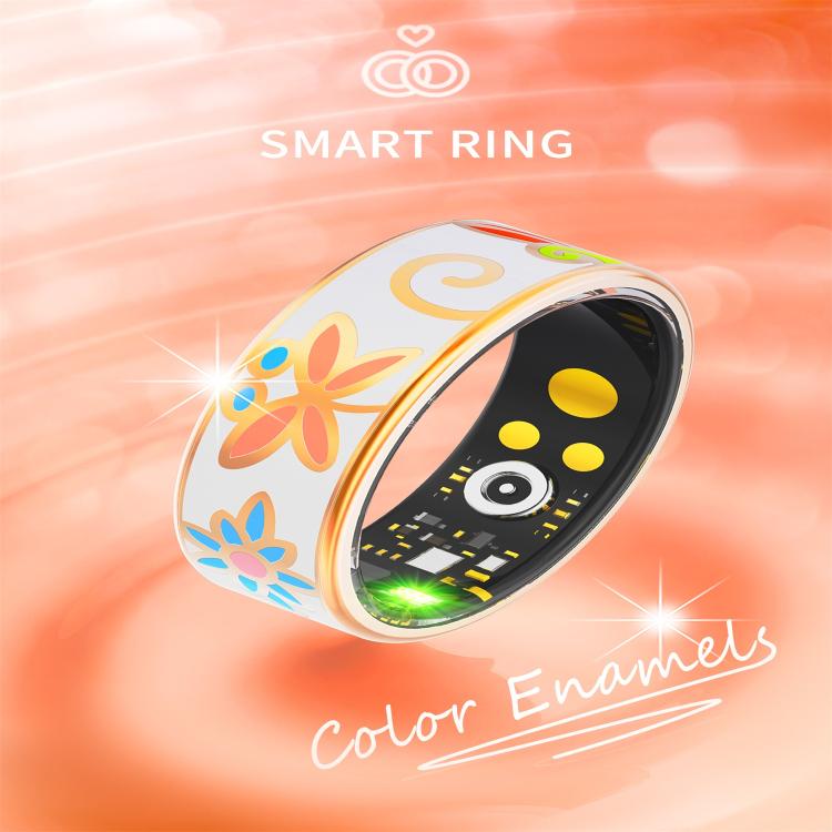 R18 SIZE 6 Smart Ring, Support Heart Rate / Blood Oxygen / Sleep / Care For Faimilies