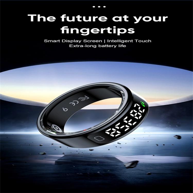 R11C SIZE 9 Smart Ring, Support Heart Rate / Blood Oxygen / Sleep Monitoring / Multiple Sport Modes