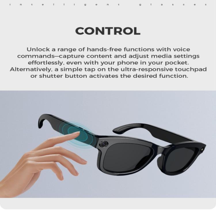 M01 Smart Glasses, with HD Camera, Support Bluetooth Call, AI Intelligent Translation