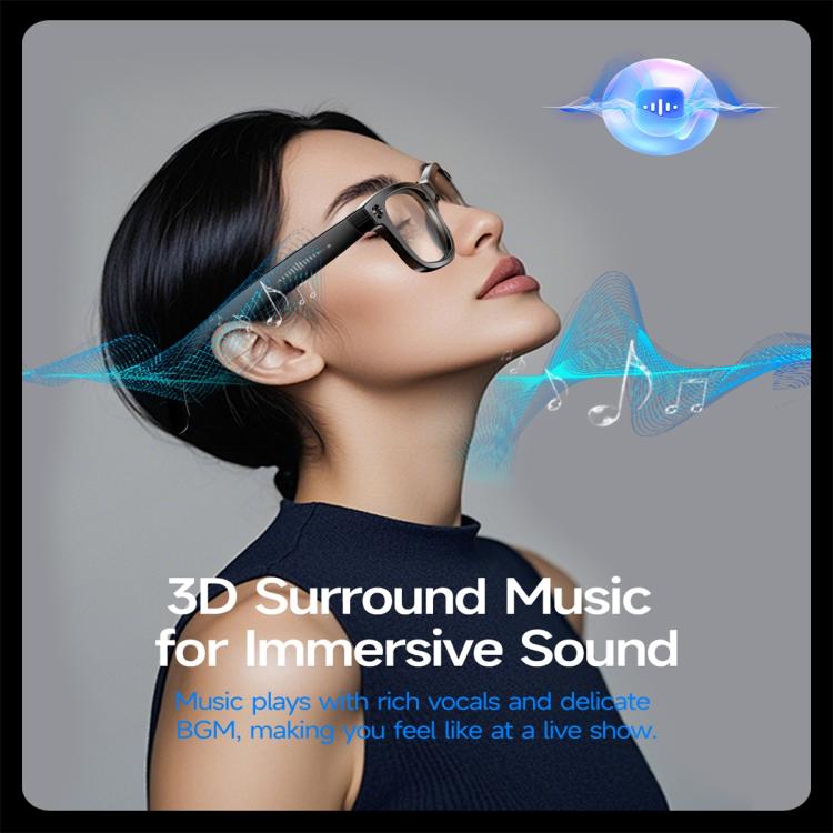 W610 Smart Glasses, Support AI Photo Recognition / AI Smart Translation / Bluetooth Call
