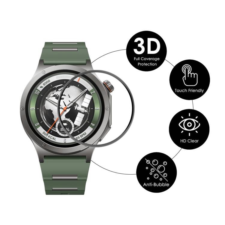 2pcs ENKAY 3D Full Coverage Soft PC Edge PMMA HD Screen Protector Film, For OnePlus Watch 4, For OnePlus Watch 3 43mm, For OnePlus Watch 3 46mm