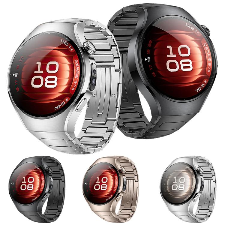 I-Shaped Titanium Alloy Metal Watch Band, For Huawei Watch 5 42mm