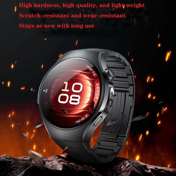I-Shaped Titanium Alloy Metal Watch Band, For Huawei Watch 5 42mm