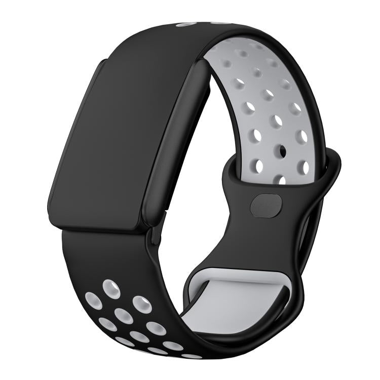 Reverse Buckle Breathable Silicone Sports Watch Band, For WHOOP 5.0 Electrocardiogram, For WHOOP 5.0 Regular