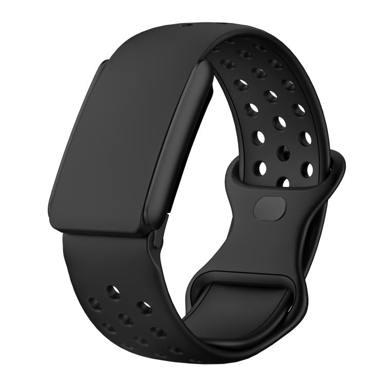 Reverse Buckle Breathable Silicone Sports Watch Band, For WHOOP 5.0 Electrocardiogram, For WHOOP 5.0 Regular