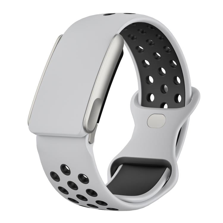 Reverse Buckle Breathable Silicone Sports Watch Band, For WHOOP 5.0 Electrocardiogram, For WHOOP 5.0 Regular