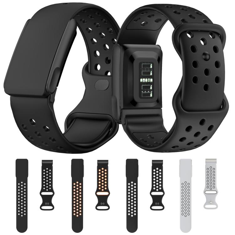 Reverse Buckle Breathable Silicone Sports Watch Band, For WHOOP 5.0 Electrocardiogram, For WHOOP 5.0 Regular