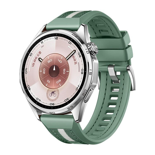Braid Nylon Hybrid Silicone Watch Band, For Huawei Watch GT 6 46mm