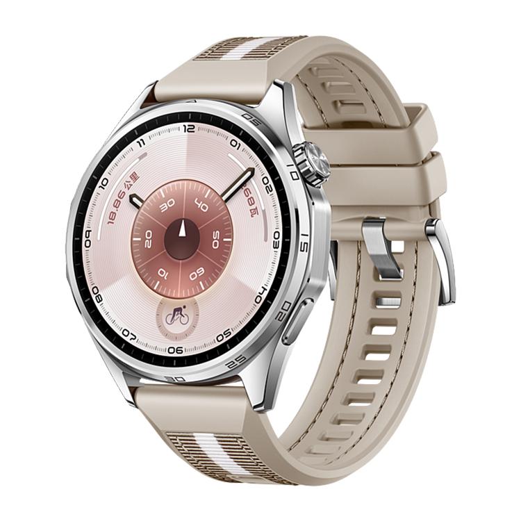 Braid Nylon Hybrid Silicone Watch Band, For Huawei Watch GT 6 46mm