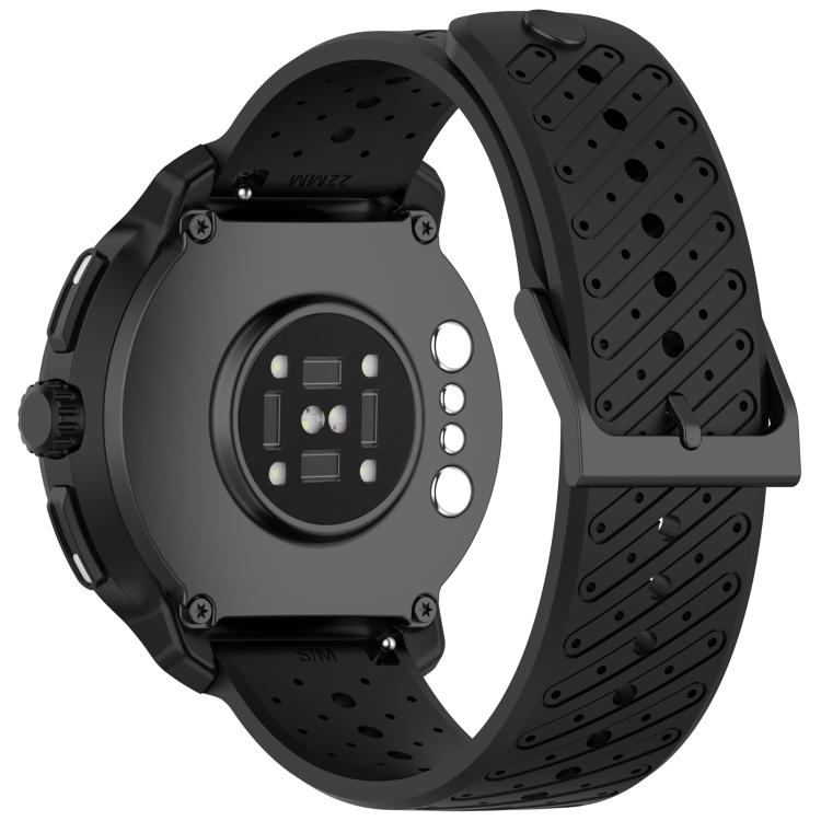 Twill Texture Breathable Silicone Watch Band, For Suunto Race 2