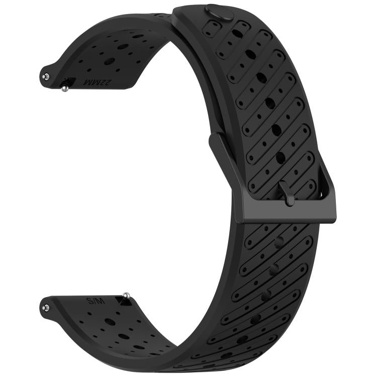 Twill Texture Breathable Silicone Watch Band, For Suunto Race 2