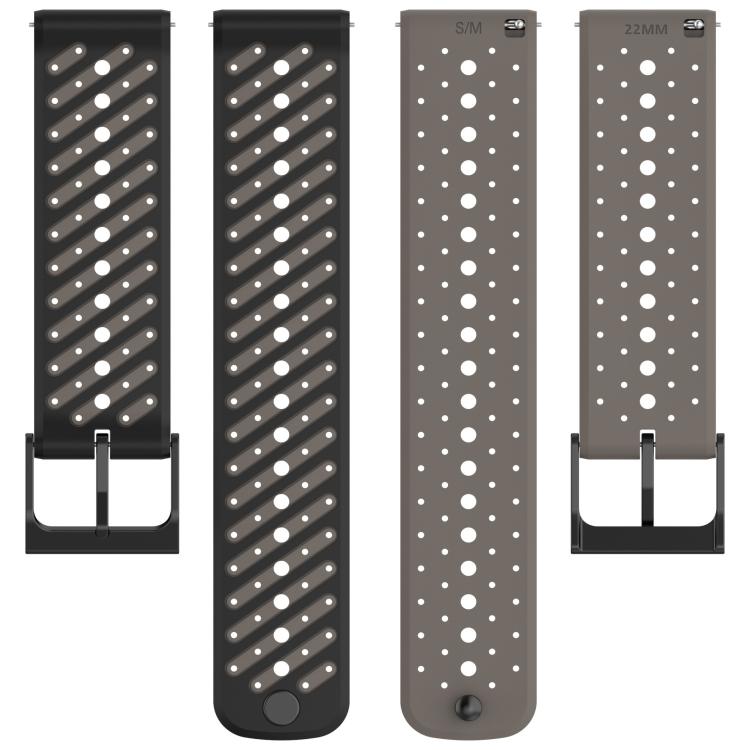 Twill Texture Breathable Silicone Watch Band, For Suunto Race 2