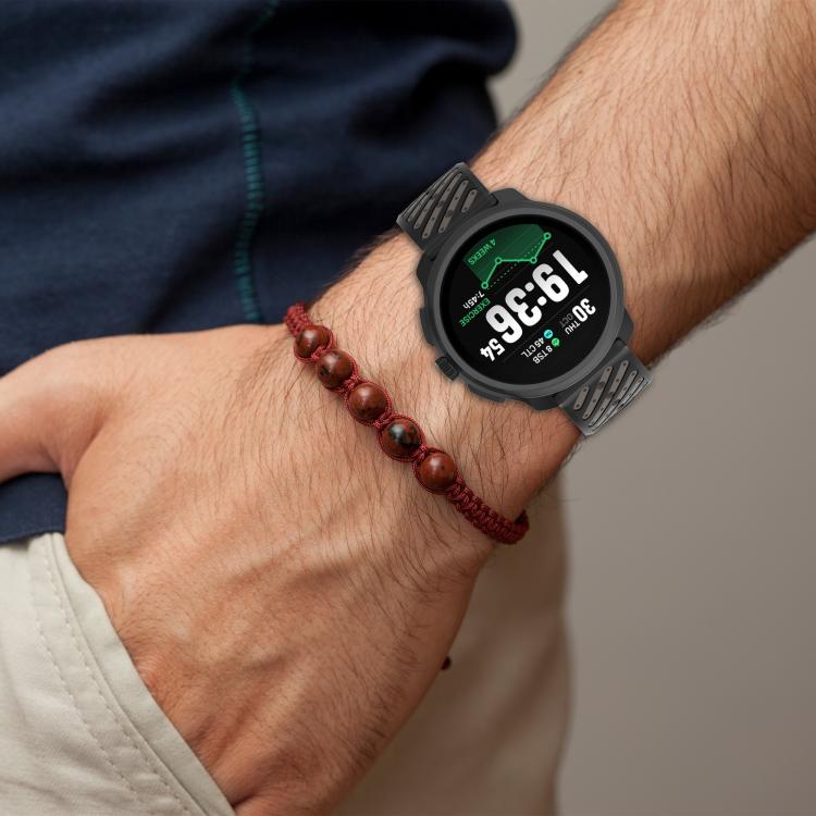 Twill Texture Breathable Silicone Watch Band, For Suunto Race 2