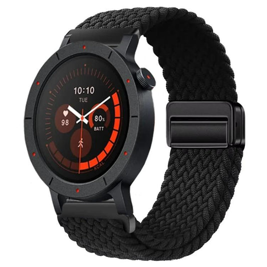 Magnetic Buckle Nylon Braid Watch Band, For Nothing CMF Watch 3 Pro