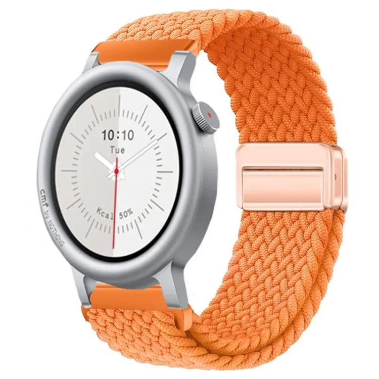 Magnetic Buckle Nylon Braid Watch Band, For Nothing CMF Watch 3 Pro