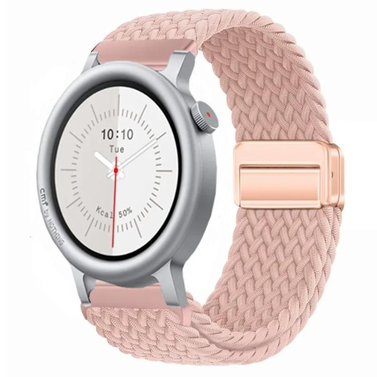 Magnetic Buckle Nylon Braid Watch Band, For Nothing CMF Watch 3 Pro